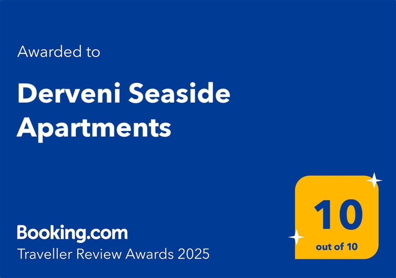 Derveni Seaside Apartments "Penthouse" Kültér fotó